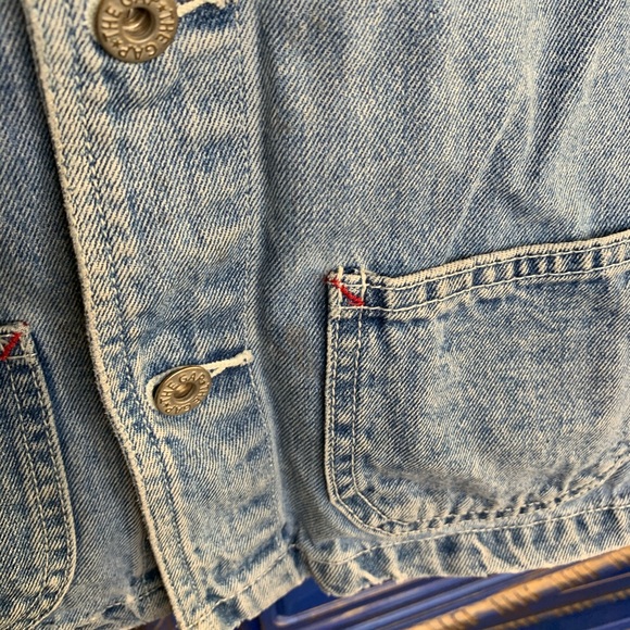 Vintage GAP Kids XXS Jean Jacket Denim 100% Cotton - Picture 5 of 6
